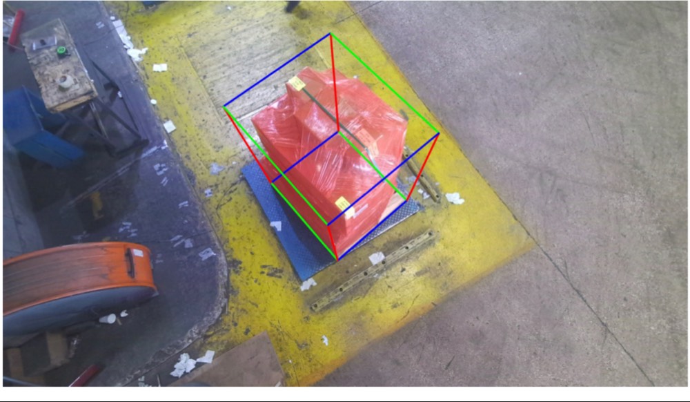 Cargo Spectre augmented reality cube dimensions
