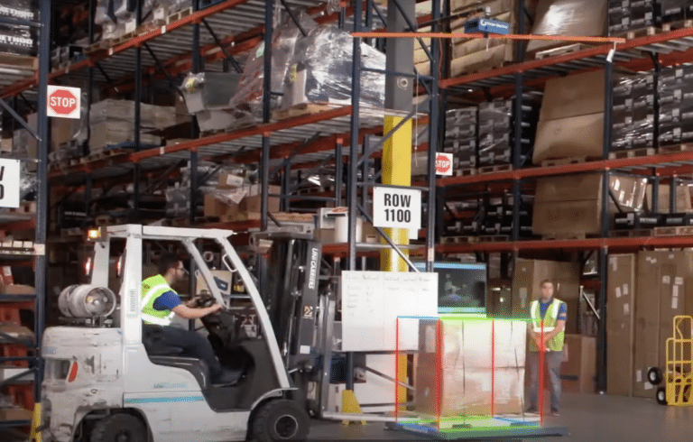 High-volume distribution centers choose Cargo Spectre pallet dimensioner systems