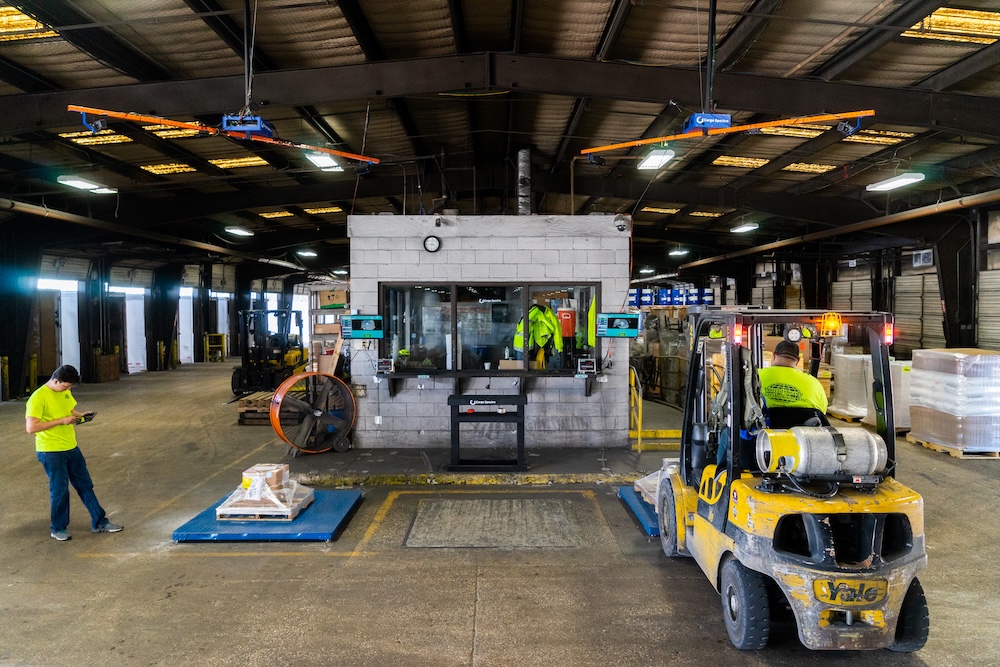 Freight dimensioner accuracy demonstrated by Cargo Spectre pallet dimensioners