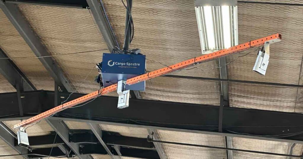 A static pallet scanner from Cargo Spectre