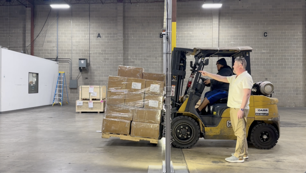 Cargo Spectre's Roll-Thru in-motion dimensioner of the future